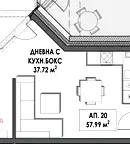 Едностаен апартамент в Студентски град с асансьор и паркинг
