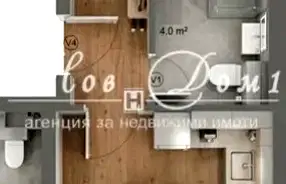 Двустаен апартамент с тераса в Студентски град, София