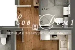 Двустаен апартамент с тераса в Студентски град, София