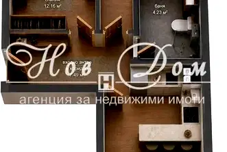 Тристаен апартамент в Студентски град с паркомясто