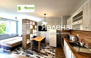 Обзаведен 1-стаен апартамент в Студентски град с асансьор