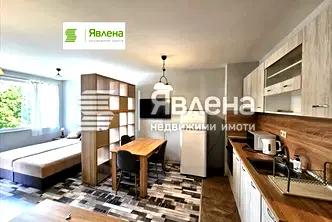 Обзаведен 1-стаен апартамент в Студентски град с асансьор