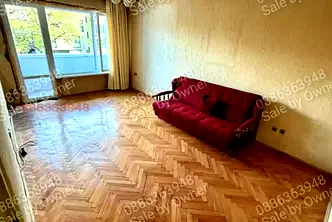 Двустаен апартамент с два балкона в Сухата река, София