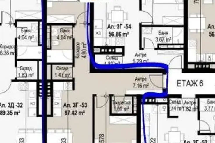 3-bedroom apartment in Sofiya, Sveta Troica