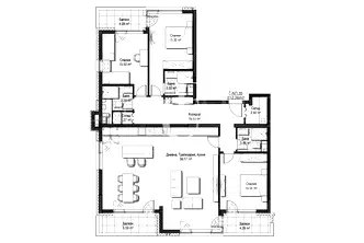 4-стаен апартамент с три тераси във Витоша, София