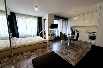 Едностаен апартамент в Сити Жарден, Витоша с тераса