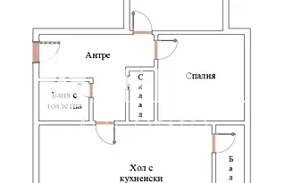 Тристаен апартамент в София, Враждебна