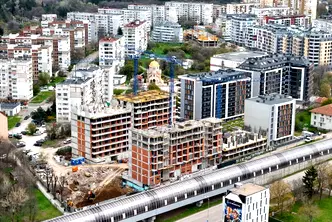 Двустаен апартамент с югозападно изложение във Връбница 2