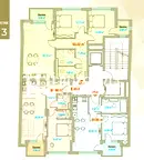 Тристаен апартамент 129 кв.м в Зона Б-19, София с паркомясто