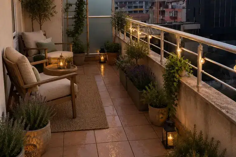 Two-room apartment in Zona B-19, near metro station