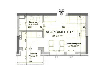 Едностаен апартамент в Бургас, Созопол