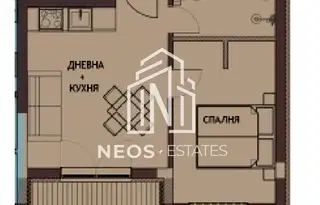 Двустаен апартамент в Бургас, Созопол