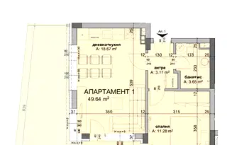 Двустаен апартамент в Бургас, Созопол