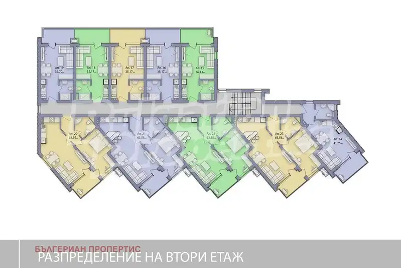 Двустаен апартамент в Созопол на 100 м от плаж Хармани