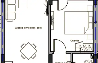 Двустаен апартамент в Стара Загора, Аязмото