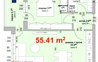 Двустаен апартамент в Стара Загора, Център