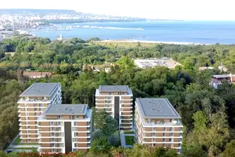 Двустаен апартамент с морска панорама в Аспарухово, Варна