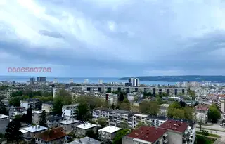 Двустаен апартамент с морска панорама в Базар Левски, Варна