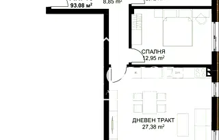 Тристаен апартамент във Варна, Бриз