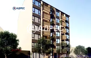 Тристаен апартамент в Център, Варна с тераса и асансьор