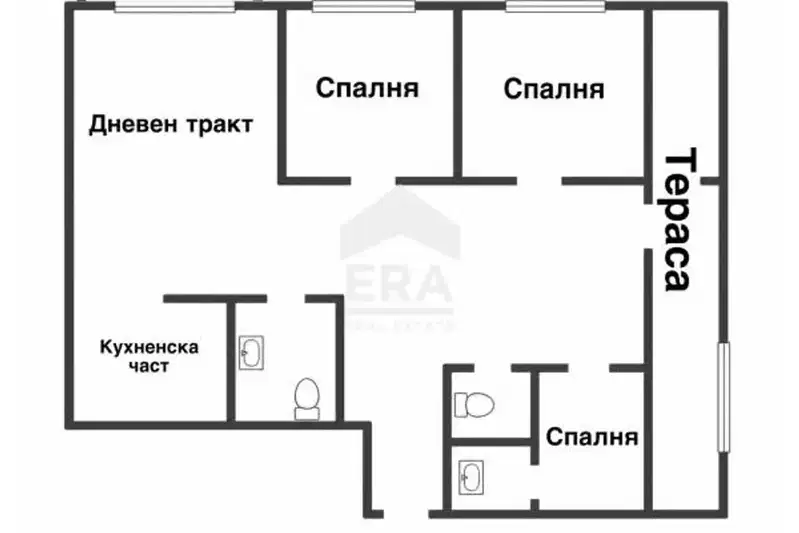 4-bedroom apartment in Varna, Centyr