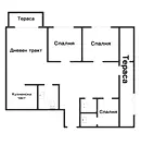 Четиристаен апартамент с тераси в центъра на Варна