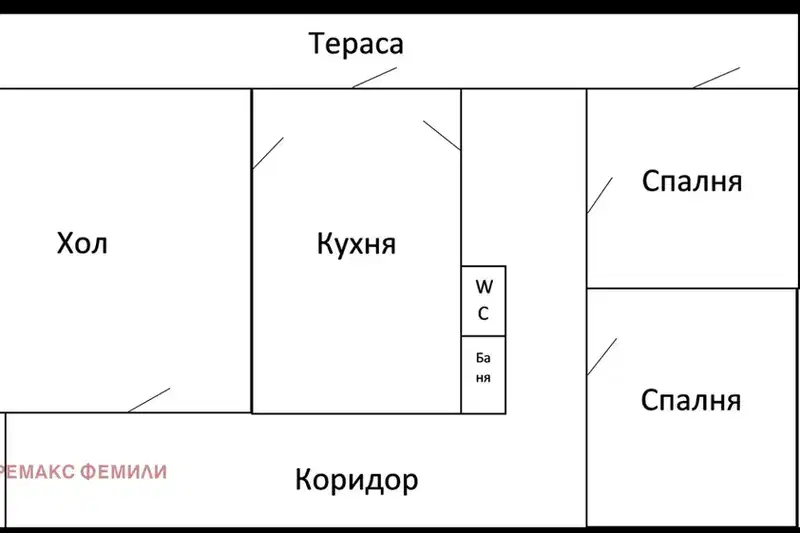 3-bedroom apartment in Varna, Chaika