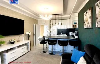 Тристаен апартамент в Чайка, Варна, с асансьор