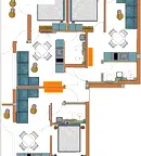 4-стаен апартамент във Варна, Фестивален комплекс, с тераси