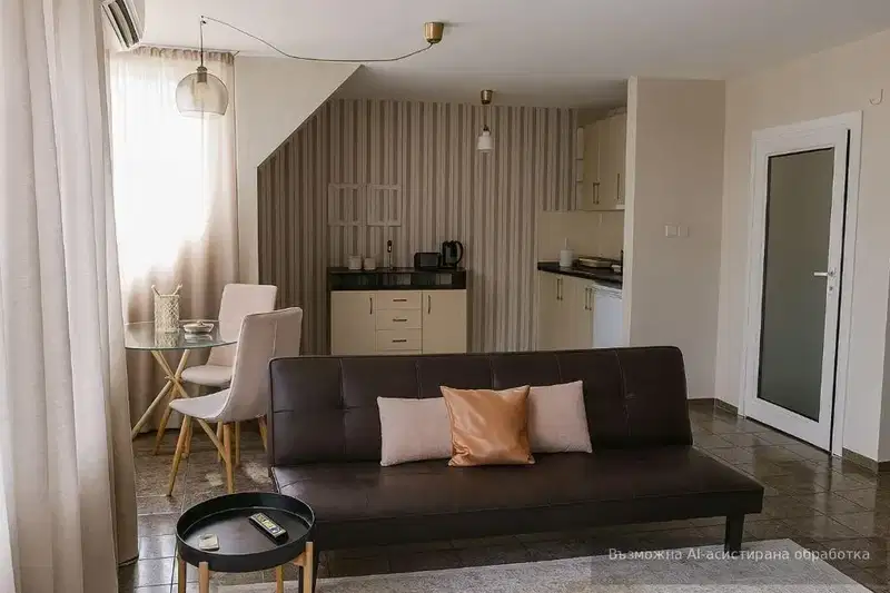 One-room apartment in Gretska mahala, Varna with balcony