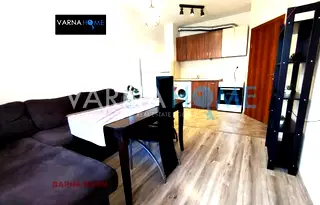 Двустаен апартамент в ХЕИ, Варна с тераса и асансьор