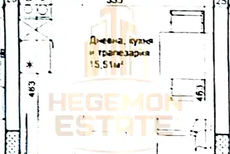 Едностаен апартамент с двор в Изгрев, Варна