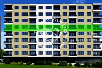 Тристаен апартамент в Кайсиева градина, Варна с тераса