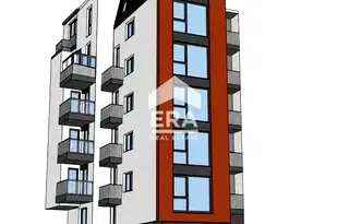Двустаен апартамент в Лятно кино Тракия, Варна с тераса