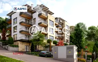 Просторен 2-стаен апартамент с морска панорама в м-т Акчелар, Варна