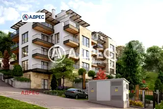 Двустаен апартамент с морска панорама в м-т Акчелар, Варна