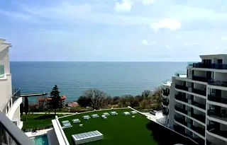 Едностаен апартамент с морска панорама в м-т Ален мак, Варна