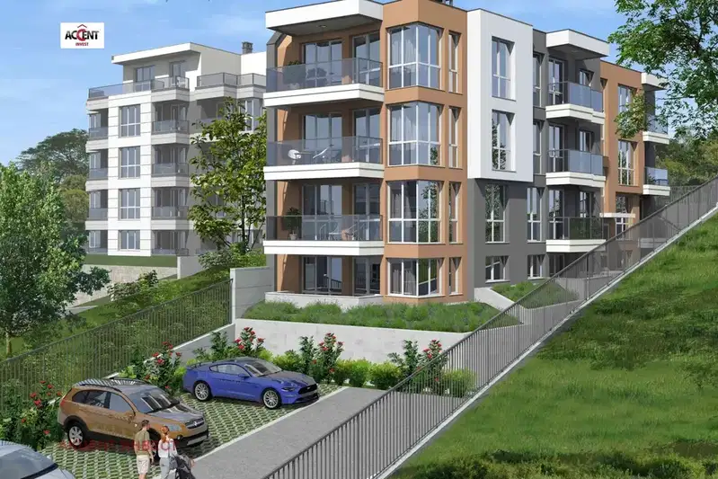 Two-room apartment in m-t Pchelina, Varna with balcony