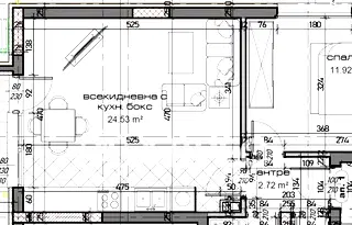 Двустаен апартамент с тераса в Младост 1, Варна