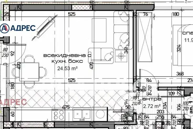 2-bedroom apartment in Varna, Mladost 1