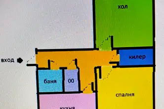 Тристаен апартамент в Младост 2, Варна с източно изложение