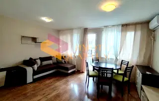 Двустаен апартамент 58 кв.м в Генерали, Варна с тераса