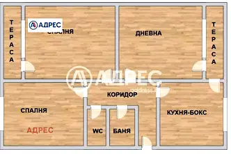 Тристаен апартамент във Варна, Победа