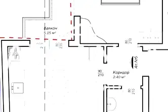 Двустаен апартамент в Погреби, Варна с общ балкон