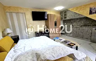 Двустаен апартамент в Погреби, Варна с тераса