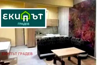 Едностаен апартамент в Трошево, Варна на партерен етаж