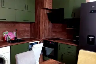 Тристаен апартамент в Трошево с тераса на 11-ти етаж