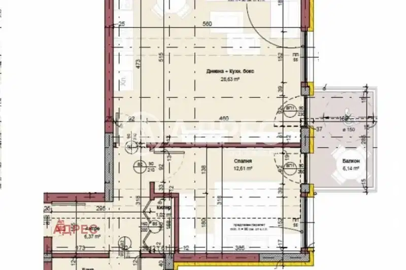 2-bedroom apartment in Varna, Vinica