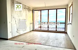 Просторен 4-стаен апартамент с морска панорама във Виница, Варна