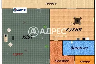 2-стаен апартамент с тераса във Владислав Варненчик, Варна
